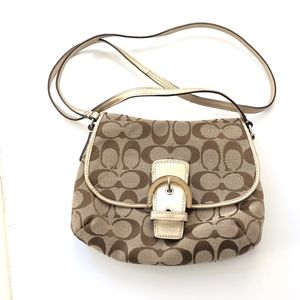Coach Signature Cross Body Bag